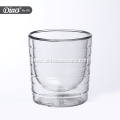 Reusable Double Wall Glass Tea Cup Beer Glass